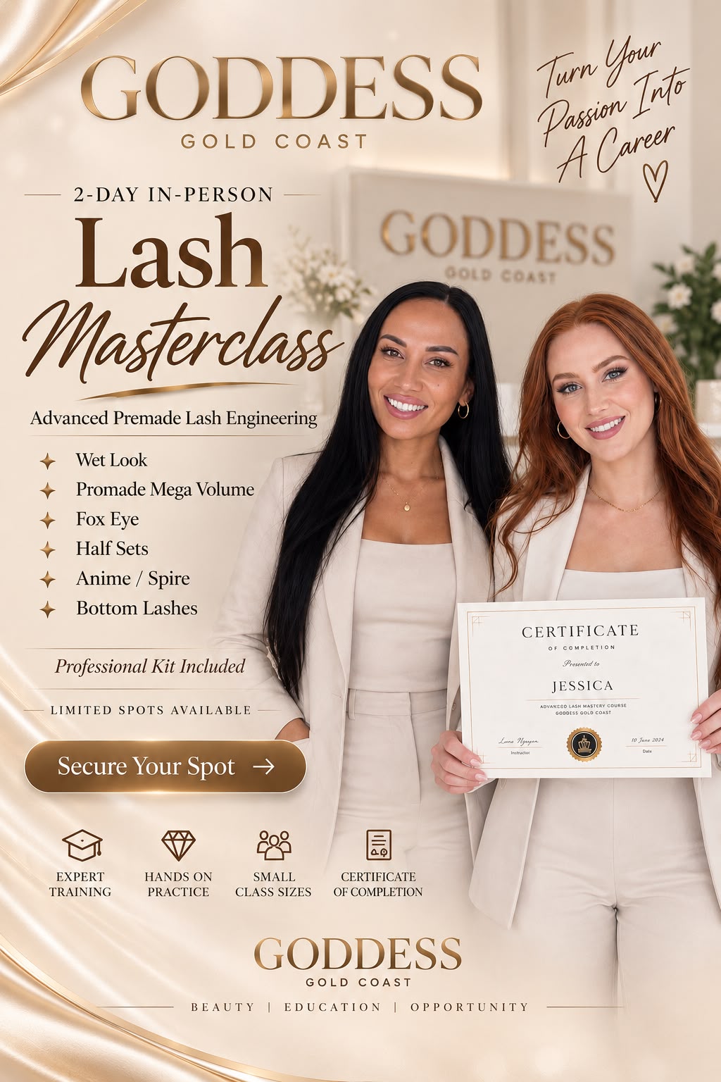 PRE-MADE LASH ENGINEERING Advanced mapping, structure, & customization using pre- made lashes